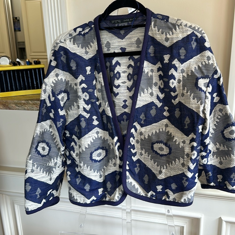 Nwot Casual Jacket, Bohemian Pattern, - image 1